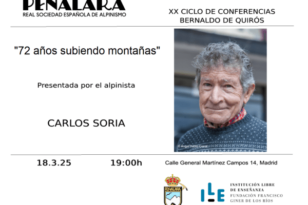 XX Ciclo Bernaldo de Quirós: conferencia de Carlos Soria.