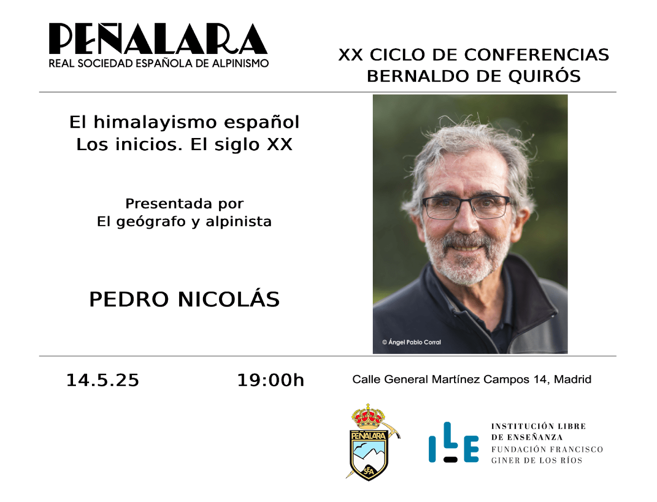 XX CICLO DE CONFERENCIAS BERNALDO DE QUIRÓS